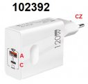 Nabjeka 230V -> USB A + C rychlonabjen 120W