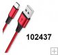 Kabel USB A - C data nabjen 25cm bl