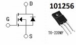 JCS13N50FT MOSFET - N 500V/13A 0.46Ω TO-220MF celoplast