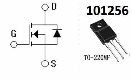 JCS13N50FT MOSFET - N 500V/13A 0.46Ω TO-220MF celoplast - Kliknutm na obrzek zavete