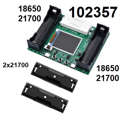 Mi tester kapacity pro 18650 i 21700 automatick - Kliknutm na obrzek zavete