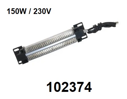 Topn tleso 12V s udrovnm teploty 150W - Kliknutm na obrzek zavete