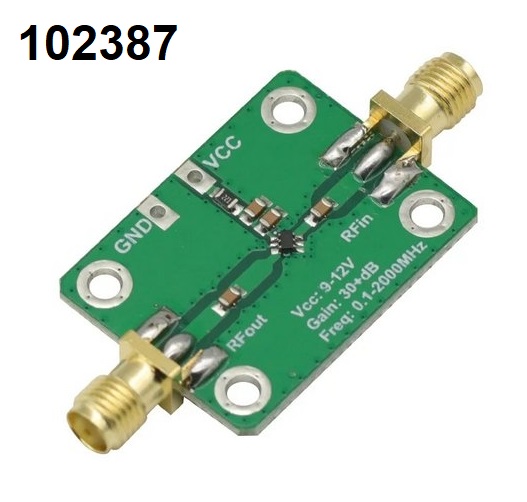 Zesilova irokopsmov 0,1 - 2000Mhz 10dB - Kliknutm na obrzek zavete