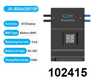 JK BMS 24V 48V 8S-20S 150/300A balancer 0,6A - Kliknutm na obrzek zavete