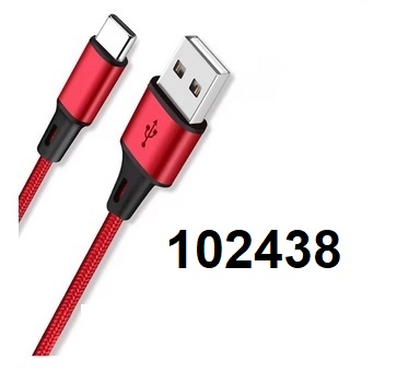 Kabel USB A - C data nabjen 50cm bl - Kliknutm na obrzek zavete