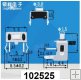 Spínač micro mžikový do PCB bracket různé délky Spínač micro mžikový do PCB bracket různé délky